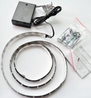 X4-LIFE 701501 LED-strip complete set Met batterijbox 4.5 V 1 m Warmwit 1 stuk(s) - thumbnail