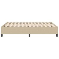 Boxspring bed Grijs groen 160 x 200 cm Katoenen stof - thumbnail