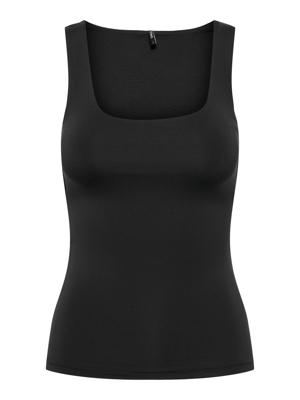 Only Onlea S/l 2-ways Fit Top Jrs Noos Tops En Singlets Black