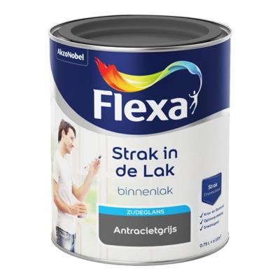 Flexa Strak in de Lak Binnenlak Zijdeglans - 1026 Antraciet