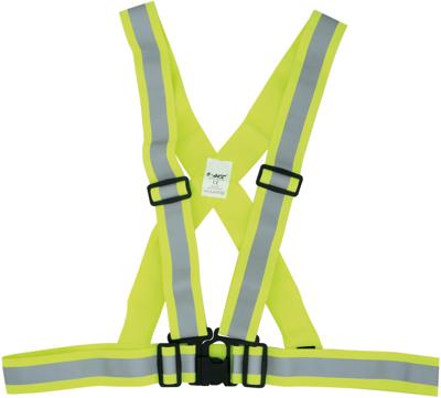 4-ACT reflecterende veiligheidssjerp "cross belt" reflex safety sash y