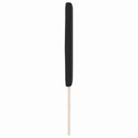 Hoofdbord met LED -striplichten Wandgemonteerd Zwart 180 cm PVC - thumbnail