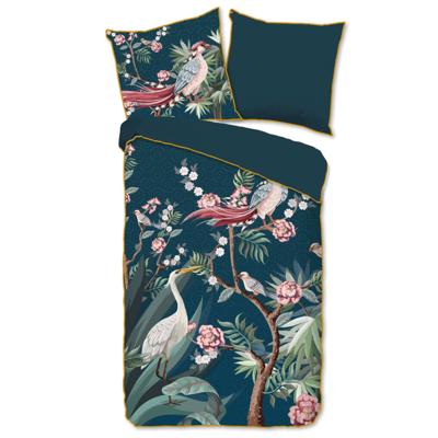 Descanso Dekbedovertrek SARENZA 135x200 cm petrol