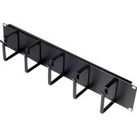 ROLINE 19-inch rangeerpaneel 2 U, 85x60mm zwart - thumbnail