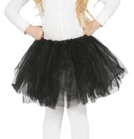 Zwarte Tutu Kind 31cm - thumbnail