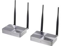 SpeaKa Professional SP-HDFS-03 Draadloze HDMI-set 100 m 5 GHz 1920 x 1080 pix Doorgeluste HDMI-uitgang - thumbnail