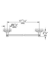 GROHE Essentials Handdoekhouder - 45cm - supersteel 40688dc1 - thumbnail