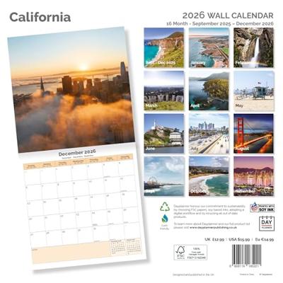 California Kalender 2026