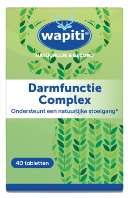 Wapiti Darmfunctie complex 40 Tabletten