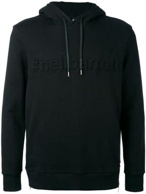 Neil Barrett embossed sweatshirt - Black