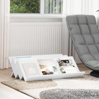 Bijzetkast met plank Wit 90 x 57,5 x 42 cm Bewerkt hout - thumbnail