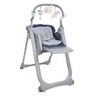 Chicco kinderstoel Polly Magic 85-106 cm staal grijs/blauw - thumbnail