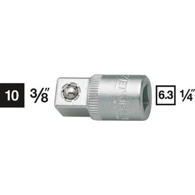 Hazet 858-1 858-1 Dopsleuteladapter 10 mm 3/8 inch Aandrijving 1/4 (6,3 mm) 26.5 mm 1 stuk(s)