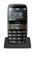 Emporia Euphoria V50 Mobiele Telefoon Met Grote Toetsen (Verlichte Toetsen Seniorentelefoon), Zwart/Zilver - thumbnail