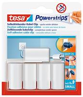 tesa POWERSTRIPS® Kabelclips Wit Inhoud: 5 stuk(s) - thumbnail