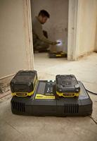 Stanley FATMAX SFMCB24 V20 4A Dual Port charger - SFMCB24-QW - thumbnail