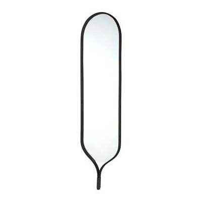 Bolia Racquet Spiegel - Black Stained Oak - 200 x 50 x 5 cm