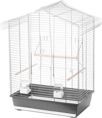 Interzoo vogelkooi Vega zilver/grijs Interzoo Gebr. de Boon - Gebr de boon