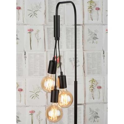 its about RoMi Vloerlamp 'Oslo' 3-lamps, kleur Zwart