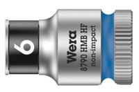 Wera 8790 HMB HF Zyklop Hand- en Machinedop, met 3/8"-aandrijving met vasthoudfunctie, 6.0 x 29.0 mm - 1 stuk(s) - 05003740001 - thumbnail
