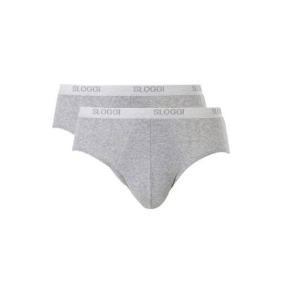 2-pak Basic Midi heren slips - Heup slips mannen - Katoenen onderbroek - heren ondergoed