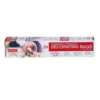 Basic Studio cook decoratie wegwerp spuitzakken 24 stuks - thumbnail