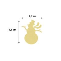 Vaessen Creative • figuurpons sneeuwman medium - thumbnail