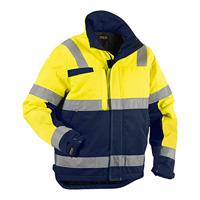 Blåkläder Winterjas High-Vis 48621811 | High Vis Geel/Marineblauw | Maat XL - 7330509370803 - thumbnail