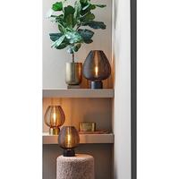 Light & Living Tafellamp 'Suneko' 34cm hoog, kleur Antiek Brons - thumbnail