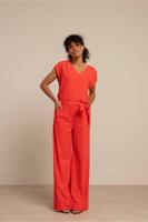 Studio Anneloes Laure Jumpsuit 13670 Jumpsuit 2800 Coral Red - thumbnail