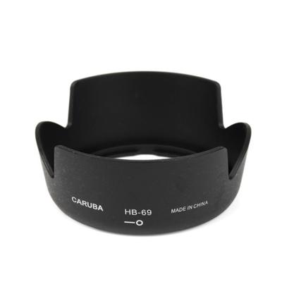 Caruba HB-69 zwart voor 18-55mm VR II Caruba HB-69 zwart voor 18-55mm VR II