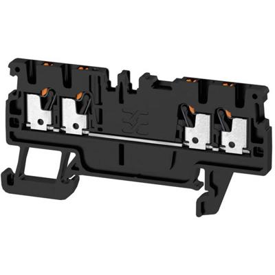 Weidmüller 2534260000 Doorgangsklem 3.5 mm Spanveer Zwart 100 stuk(s) Piece