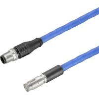 Weidmüller 2451140500 Sensor/actuator dataconnector, geassembleerd M12 Aantal polen (sensoren): 8 Stekker, recht, Bus, recht 5.00 m 1 stuk(s) - thumbnail