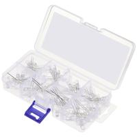 TRU COMPONENTS Bedrade LED 5 mm Veel lumen 15 ° 30 mA 1.8 V, 3.4 V Rood, Geel, Oranje, Blauw, Groen, Pink, Warm-wit, Zuiver wit - thumbnail