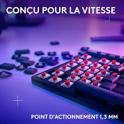 Logitech G G515 Lightspeed TKL toetsenbord Draadloos Zwart Azerty Frans