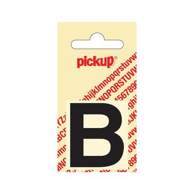 Deco letter b helvetica zwart 40 mm Pickup - Pickup