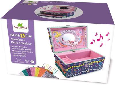 Sycomore - Music Box Dimensions: 19 x 12,5 x 11.8 Personalisering