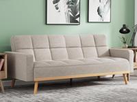 Slaapbank ADOMAKA 2 plaatsen beige - thumbnail