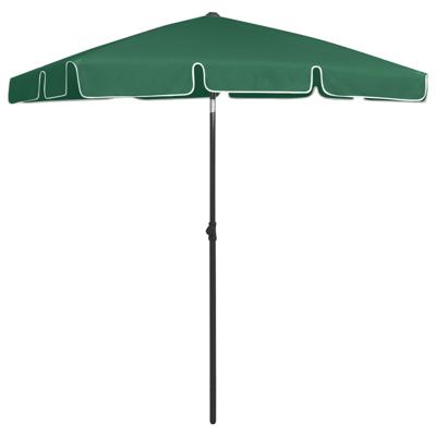 Strandparasol 180x120 cm groen Strandparasol 180x120 cm groen