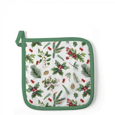 Ambiente pannenlap winter greenery wit