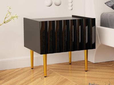 Nachtkastje ARCOSANTI 1 lade zwart