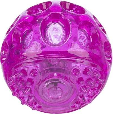 TRIXIE KNIPPERBAL ZONDER GELUID DRIJVEND TPR ASSORTI 6X6X6 CM 3 ST