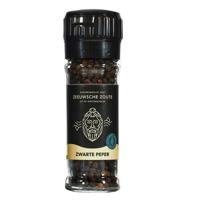 Zeeuwsche Zoute Pepermolen zwarte peper bio 45 Gram - thumbnail