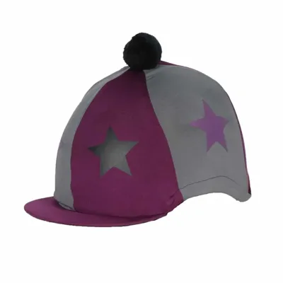 QHP QCross Vegas cap cover paars maat:one size QHP QCross Vegas cap cover paars maat:one size