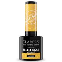 Claresa rainbow jello base coat yellow 5ml - thumbnail