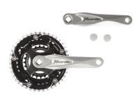 Miranda crankset alu zilver 24/34/42t -5mm verdiept 573145 - thumbnail