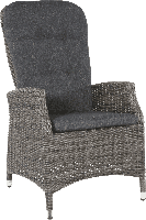 Soho Comfort Coal tuinstoel grijs set van 2 - thumbnail