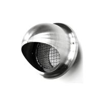 Bolrooster BWS Ventilatie Aansluitmaat Ø 100 mm Grofmazig Gaas Met Hoge Doorlaat RVS - thumbnail