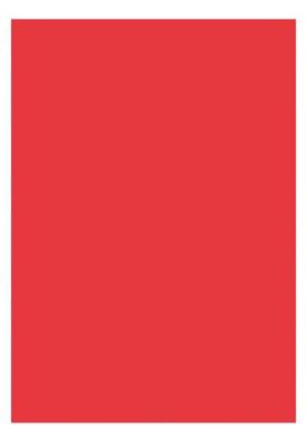 Kangaro K-0043F075 Papier A4 120gr Pak A 100 Vel Rood