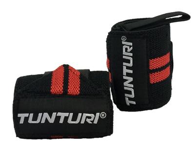 Tunturi Wrist Wrap Set l zwart rood Tunturi Wrist Wrap Set l zwart rood